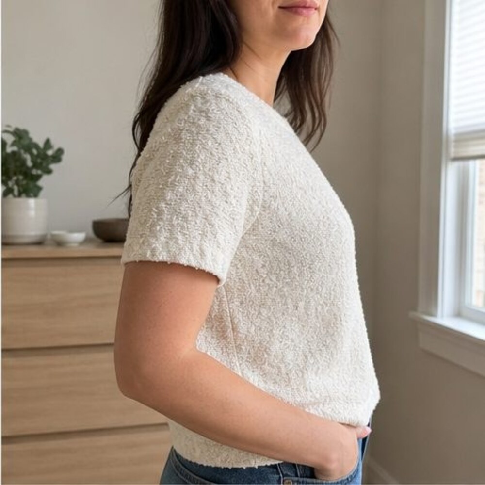 Blush Button Blouse - Picture 3 of 6